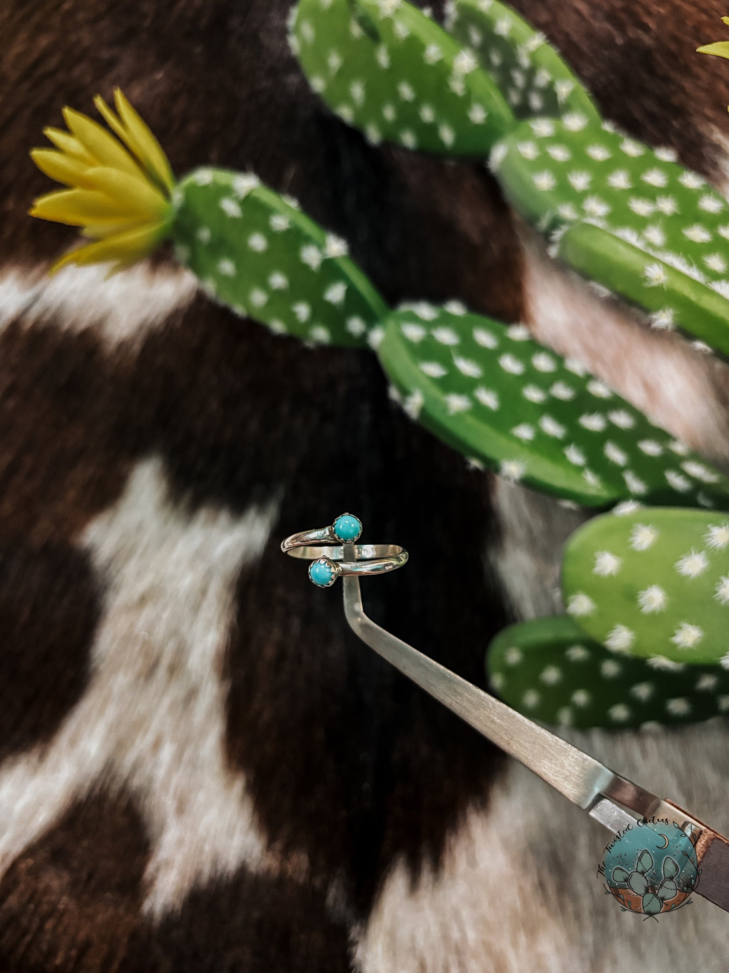 Adjustable Turquoise Ring
