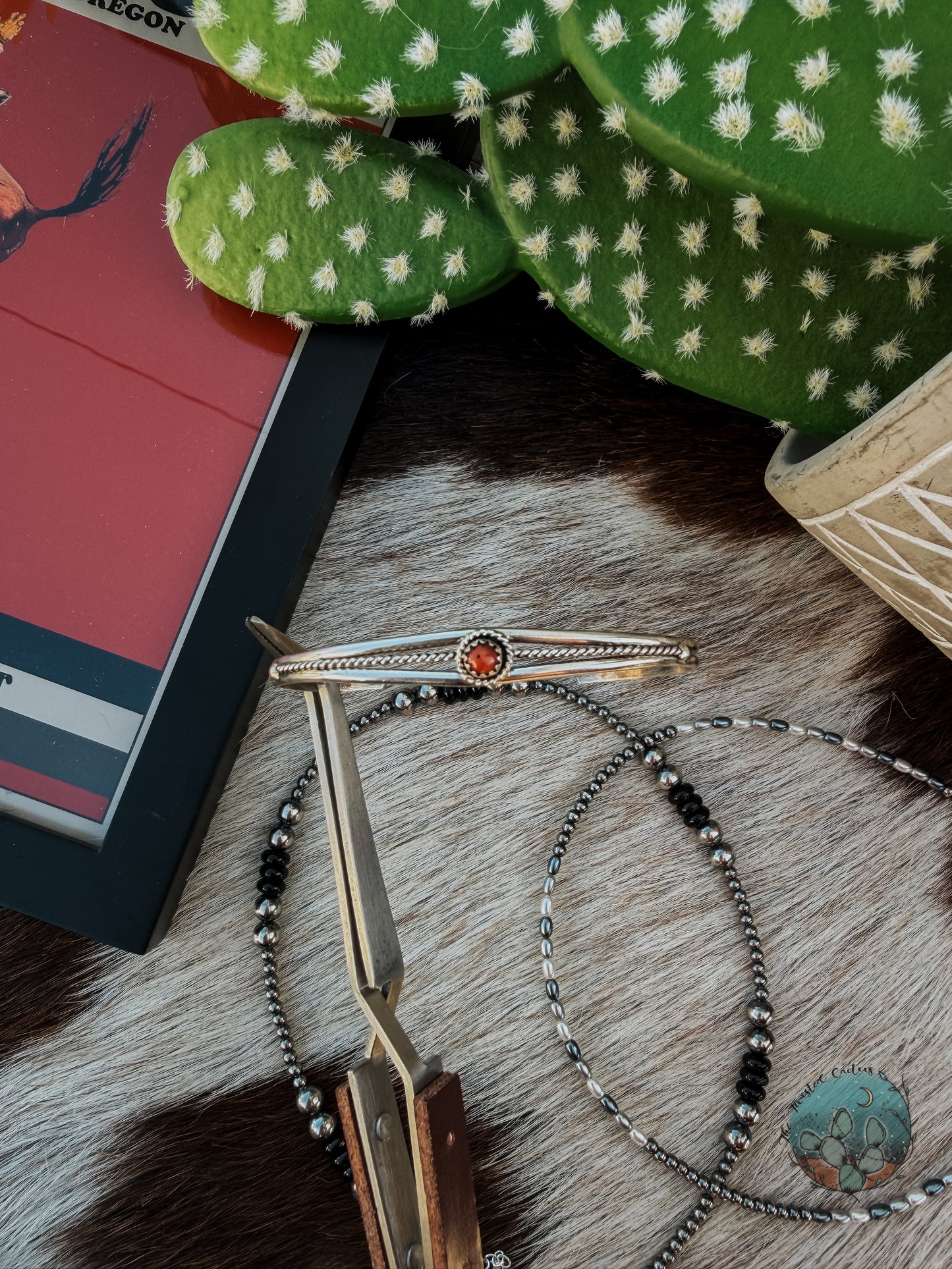Coral Baby Cuff