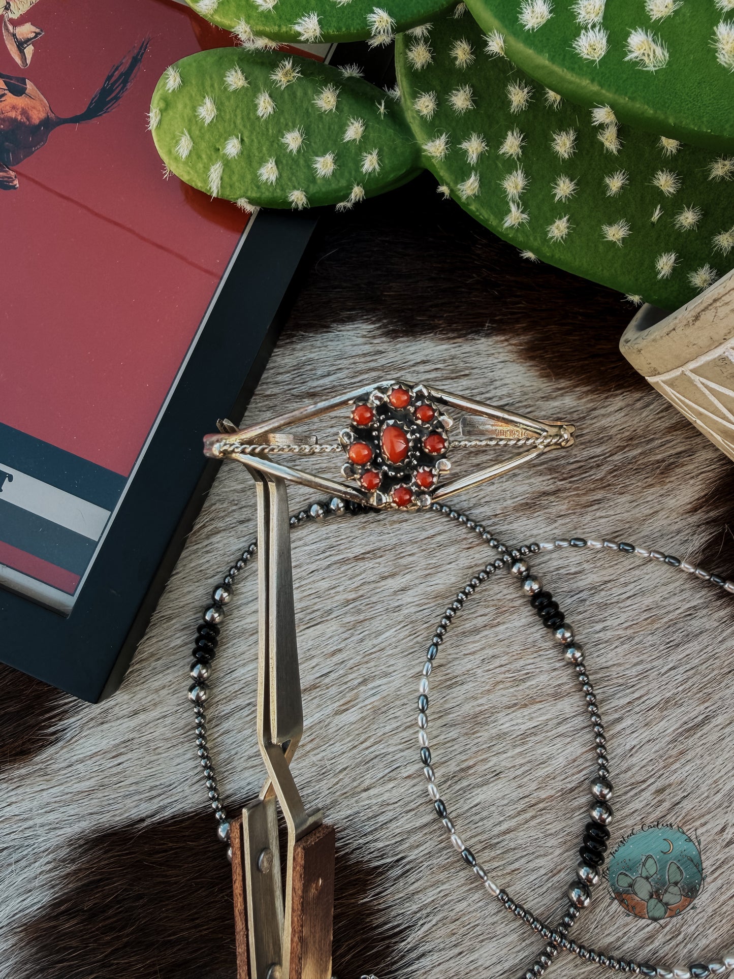 Coral Cluster Cuff