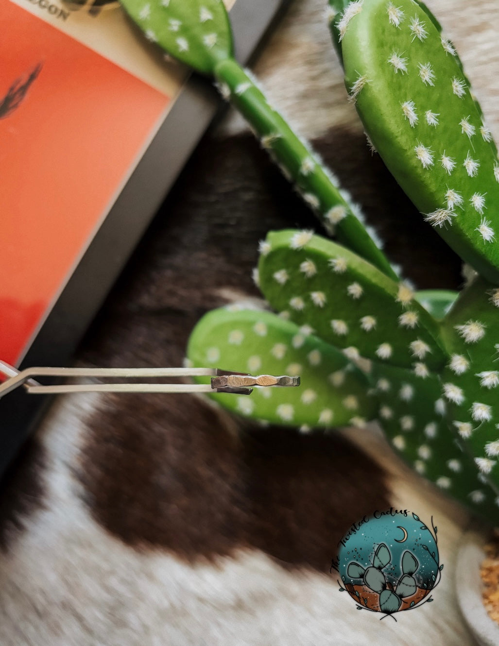 Sterling Hammered Stacker Ring