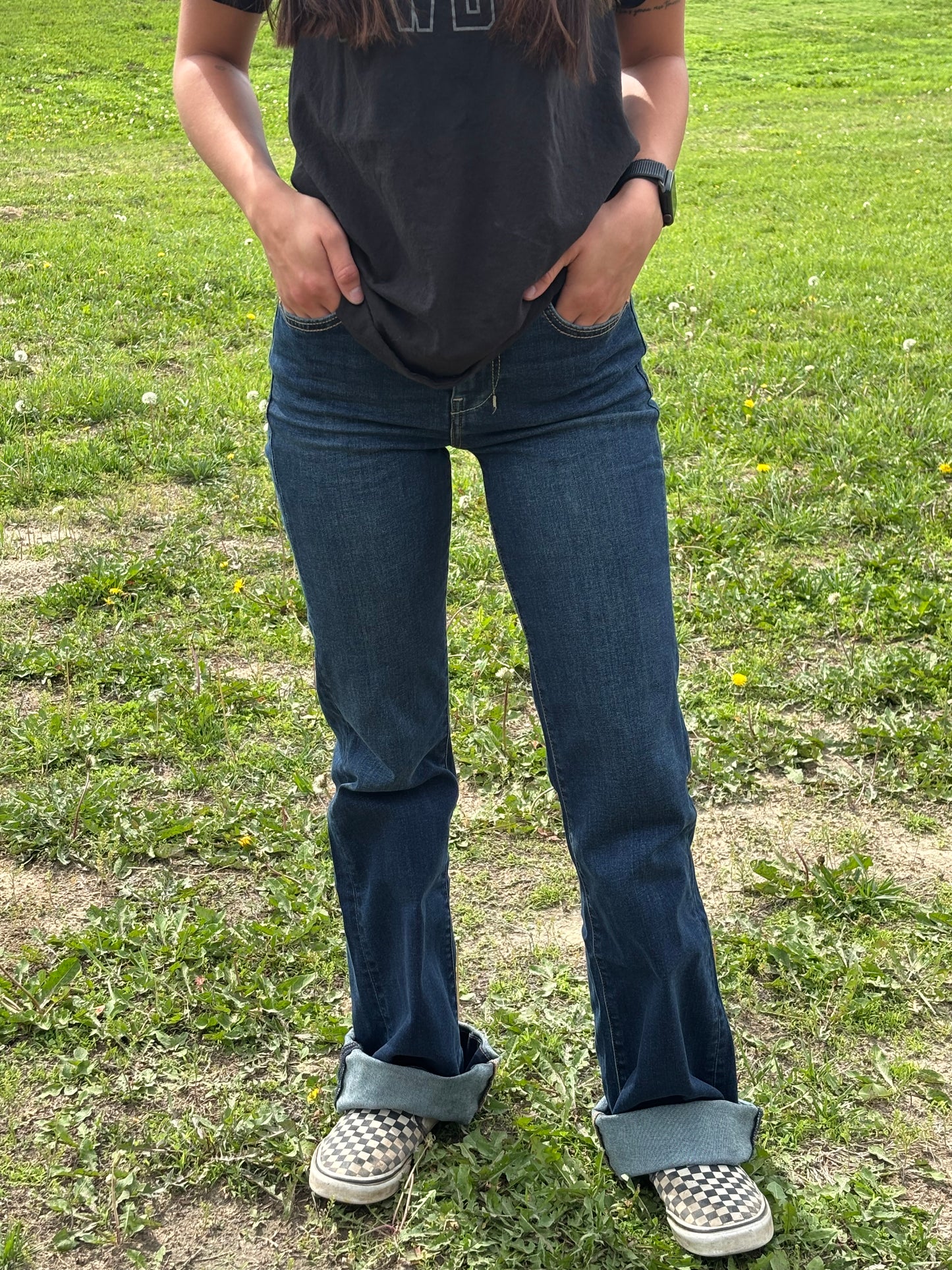 Blue Pocket 7FAMK JEans