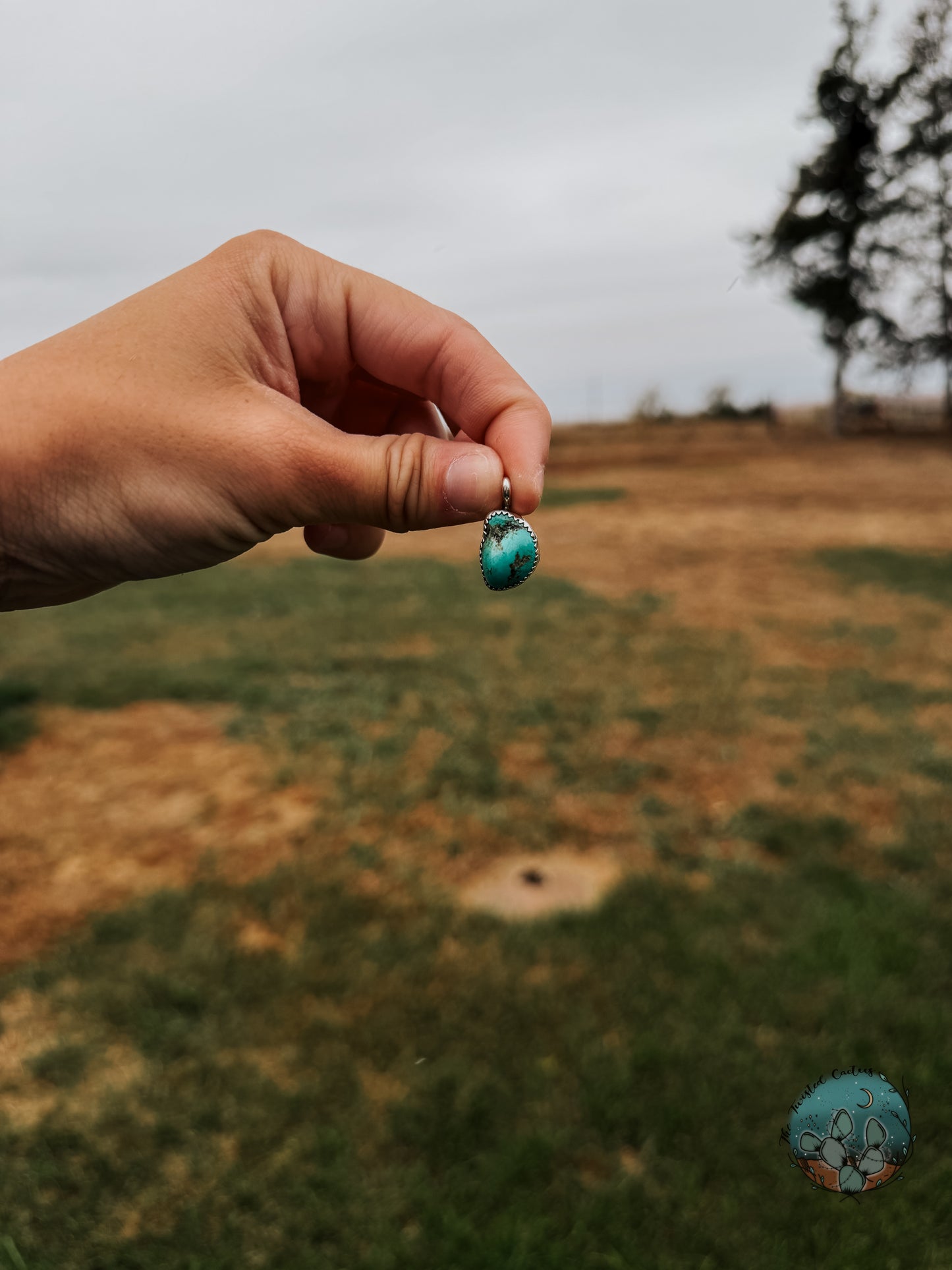 Natural Turquoise Pendant