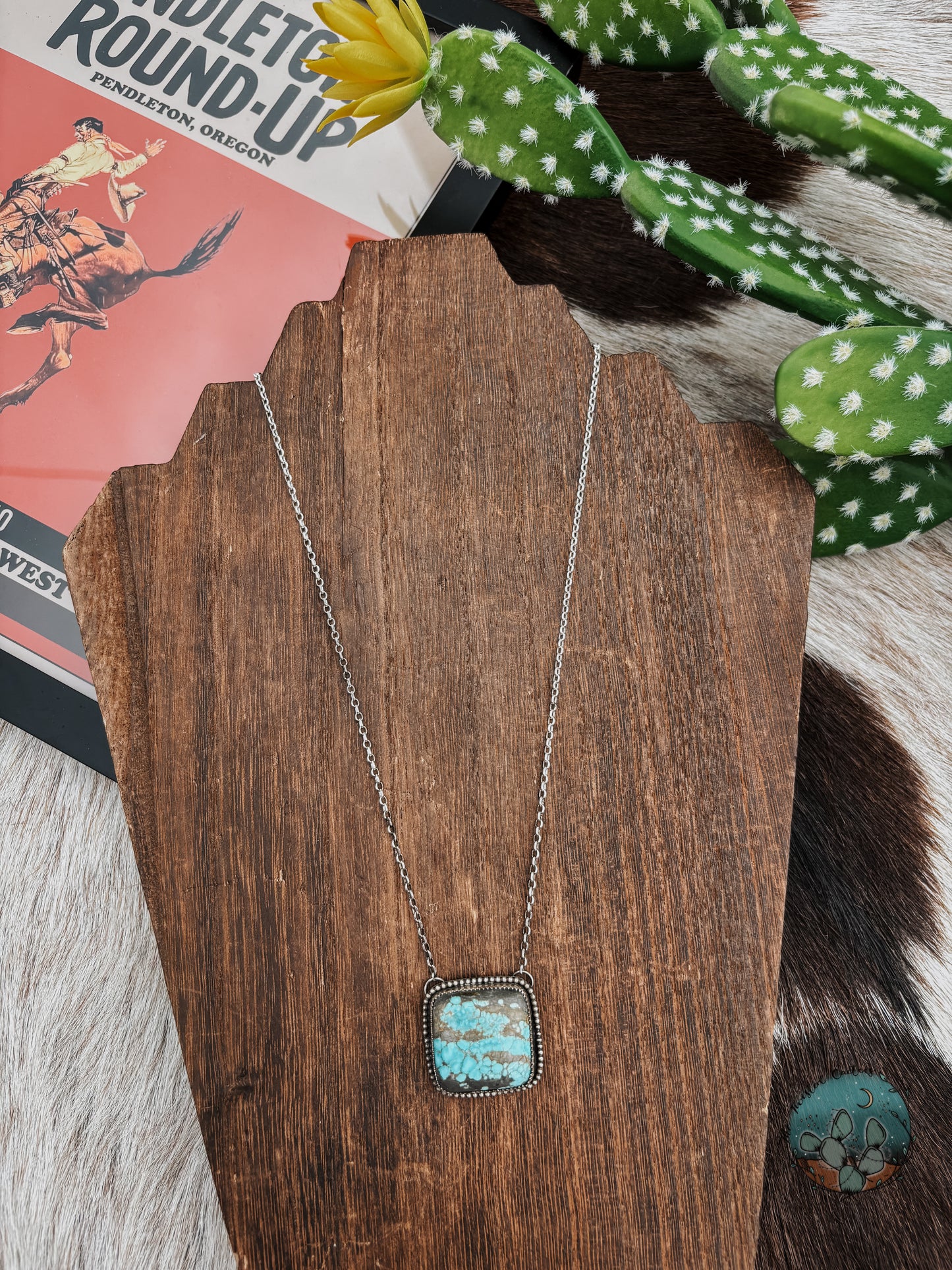 Kinman Square Necklace