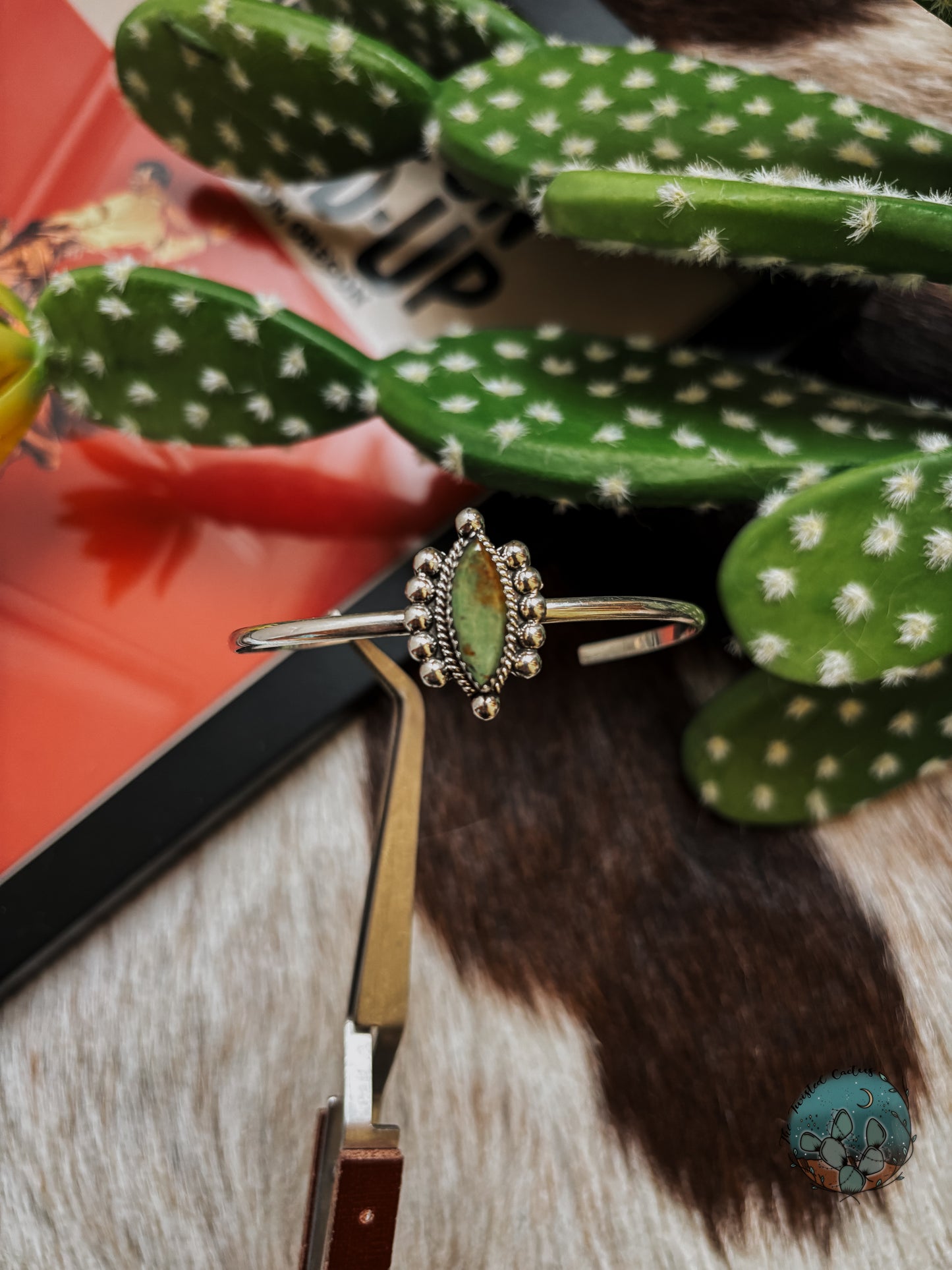 Sonoran Marquise Stone Cuff