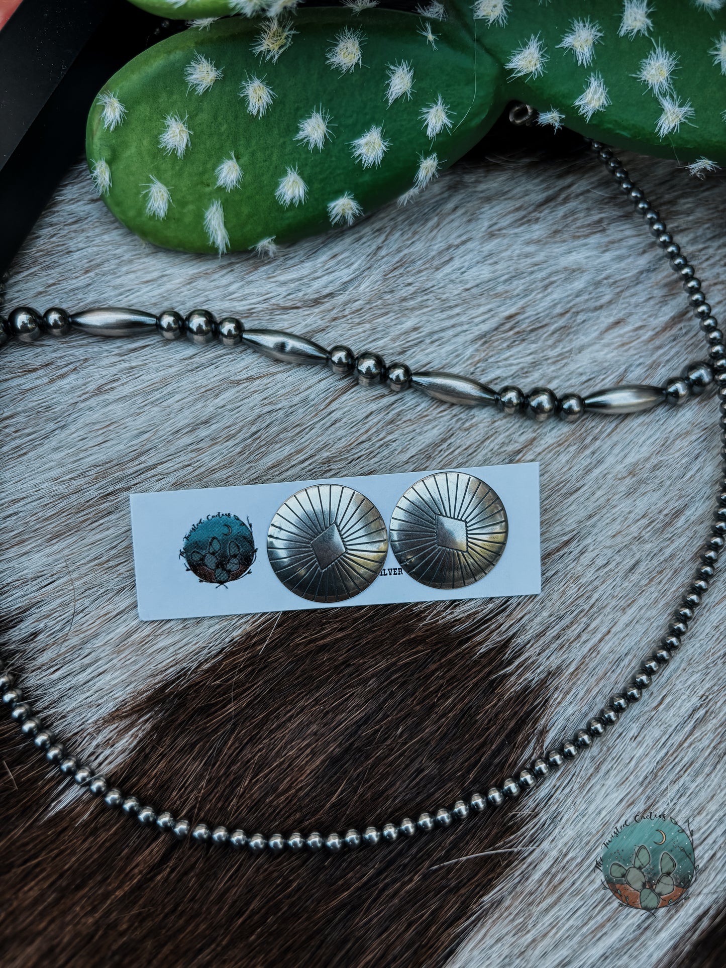 Stamped Concho Studs