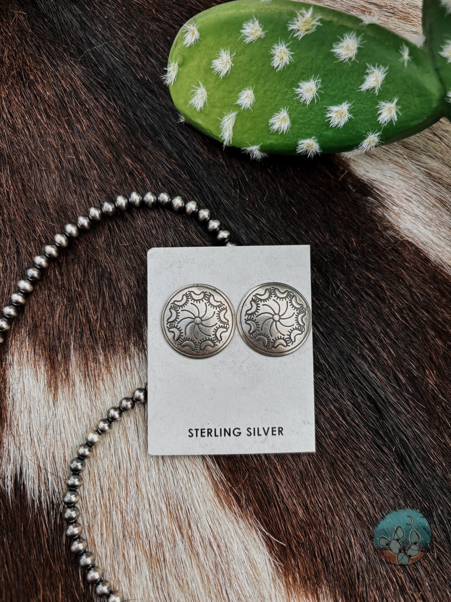 Stamped Concho Studs