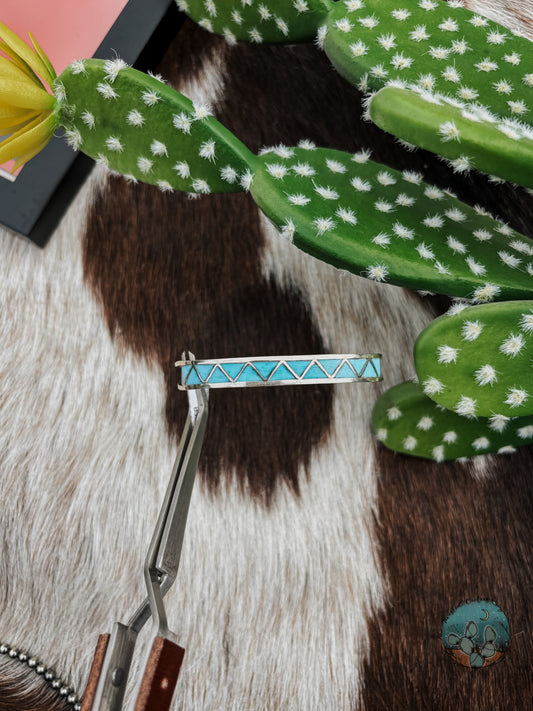 Sterling Inlay Bracelet