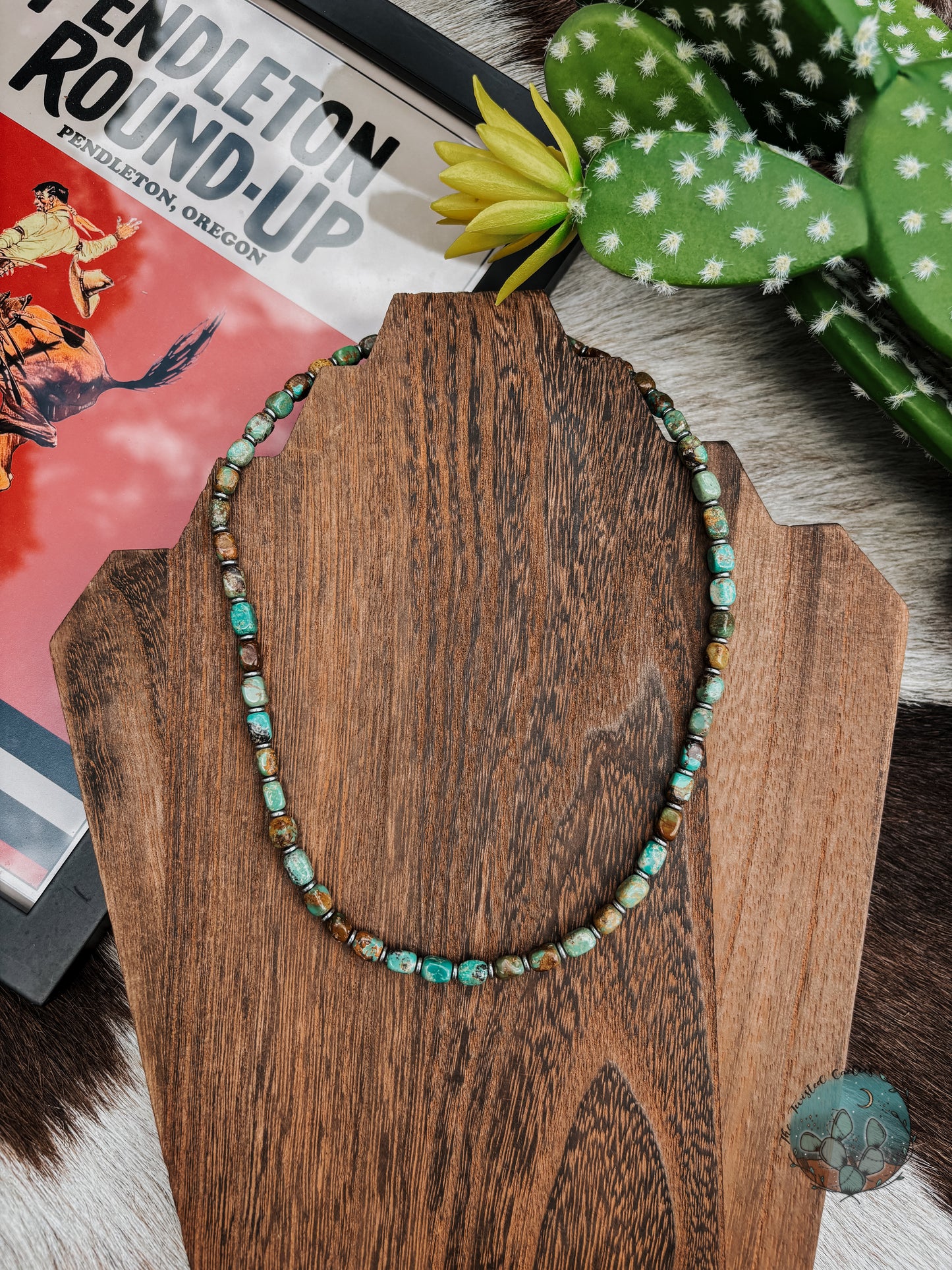 Tube Turquoise Necklace