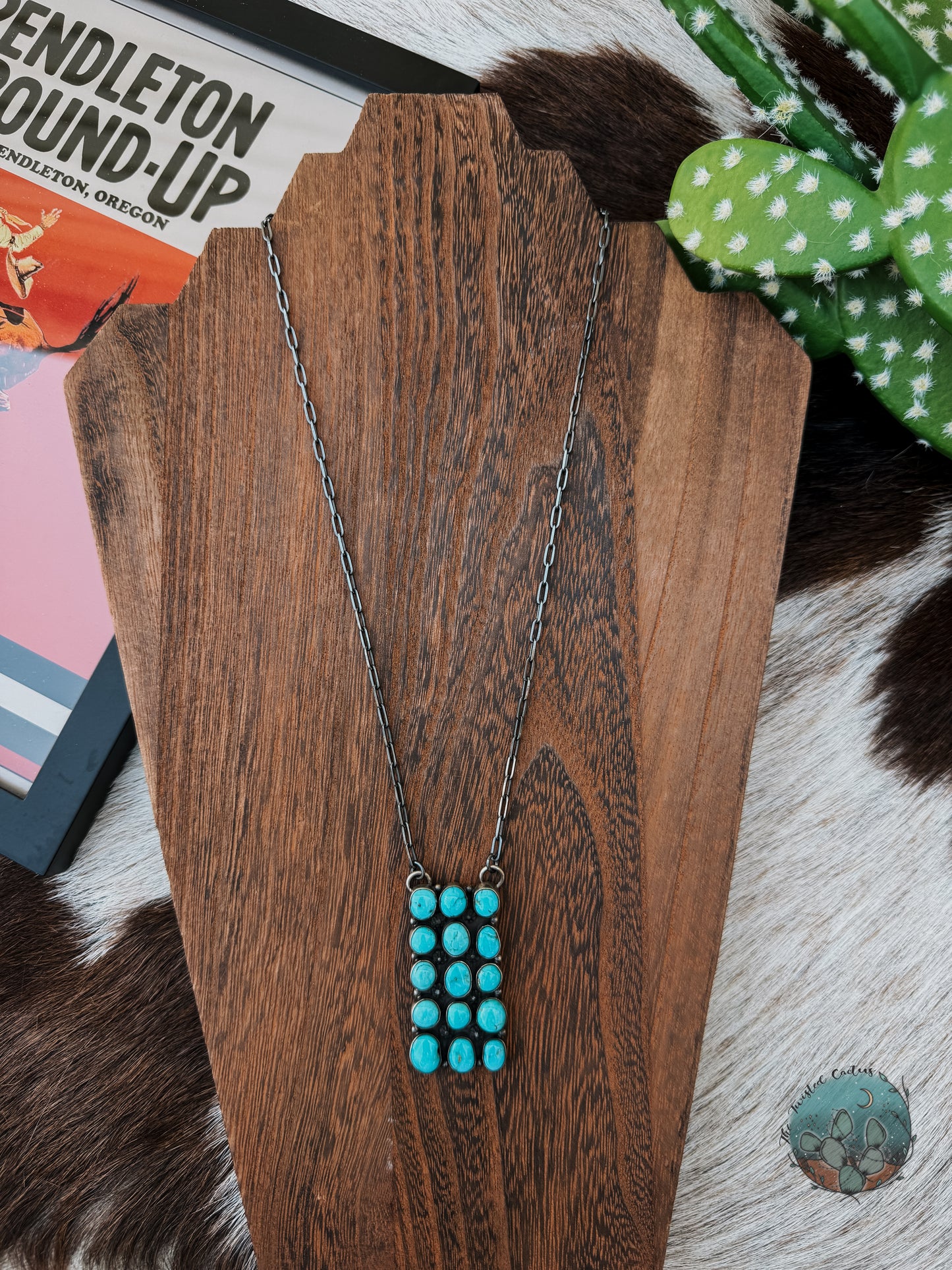 15 Stone Turquoise Statement