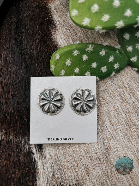 Joan Begay Concho Studs