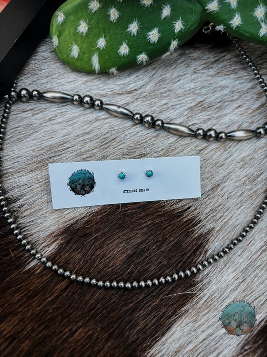 Dainty Turquoise Studs