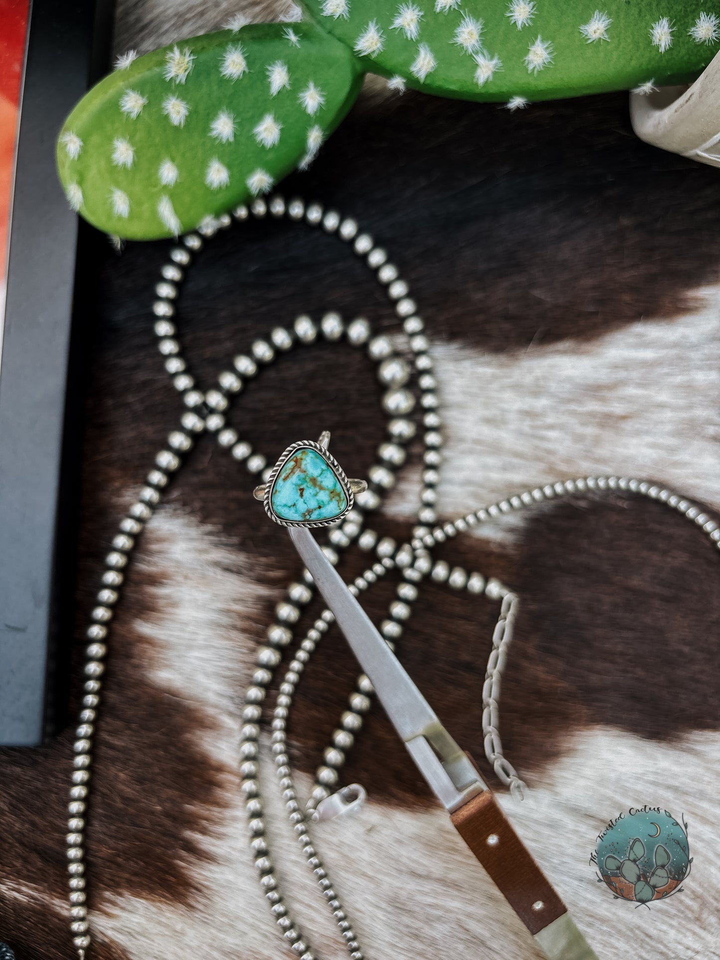 Freeform Turquoise Ring