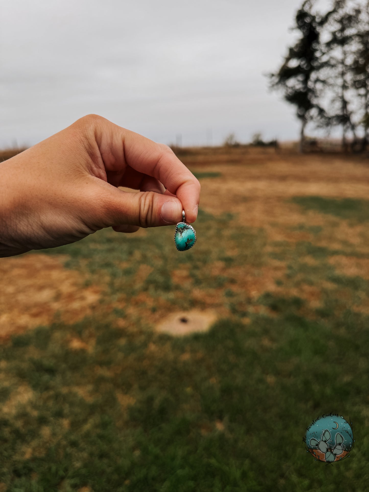 Natural Turquoise Pendant