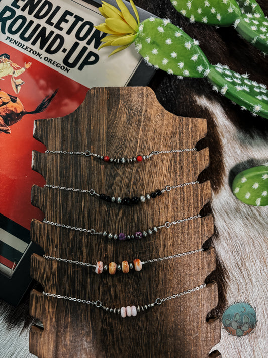 Sterling Silver Bar Necklaces