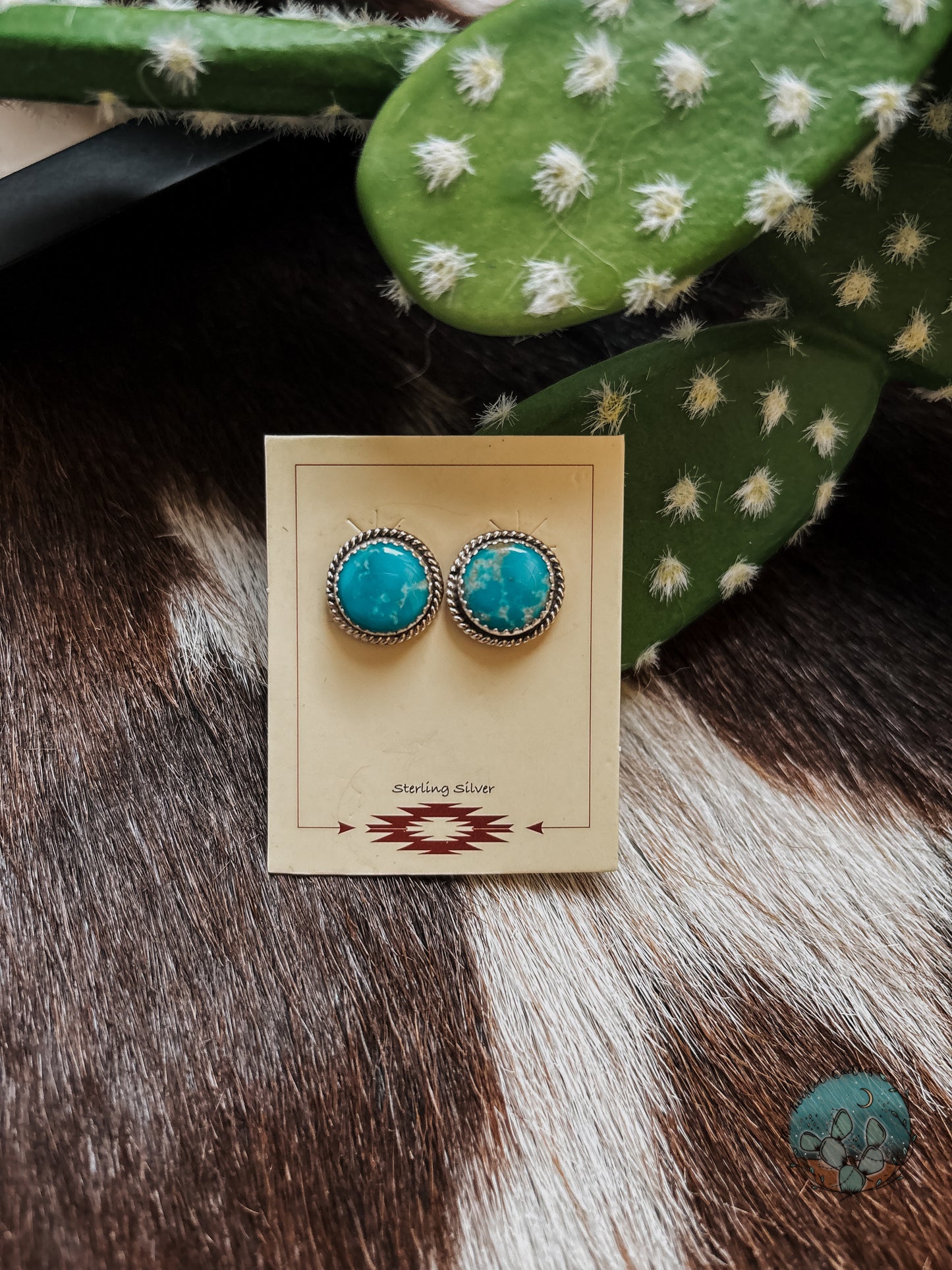 Byron Begay Turquoise Studs