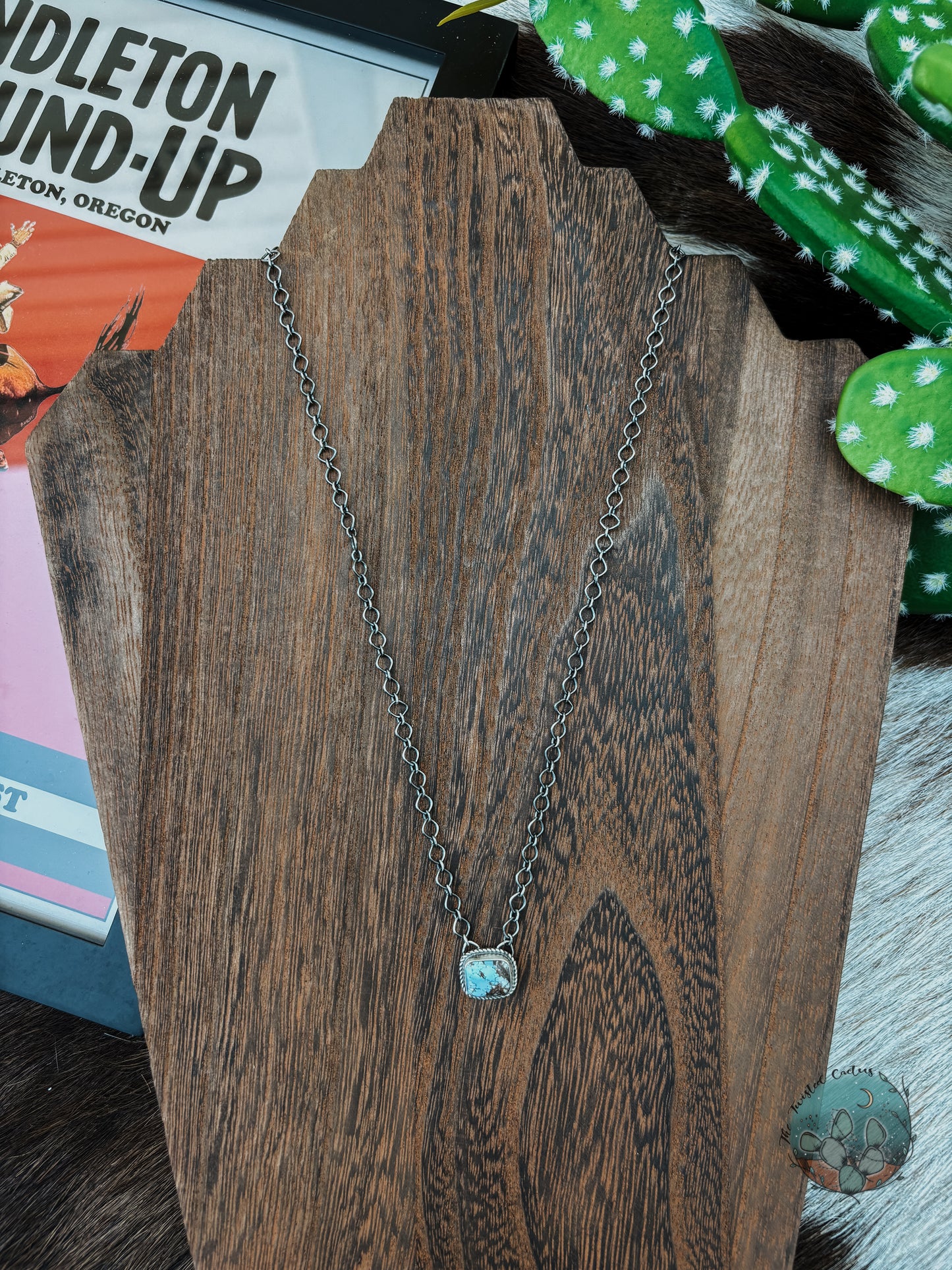 Baby Golden Hills Square Necklace