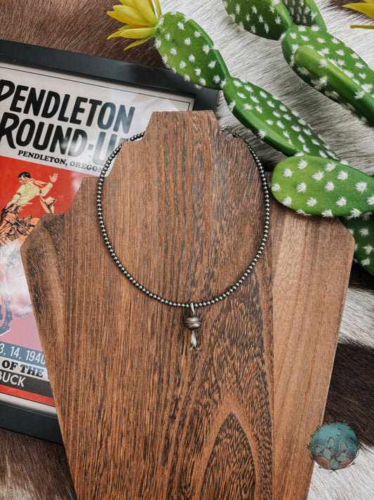 Sterling Blossom Pendant