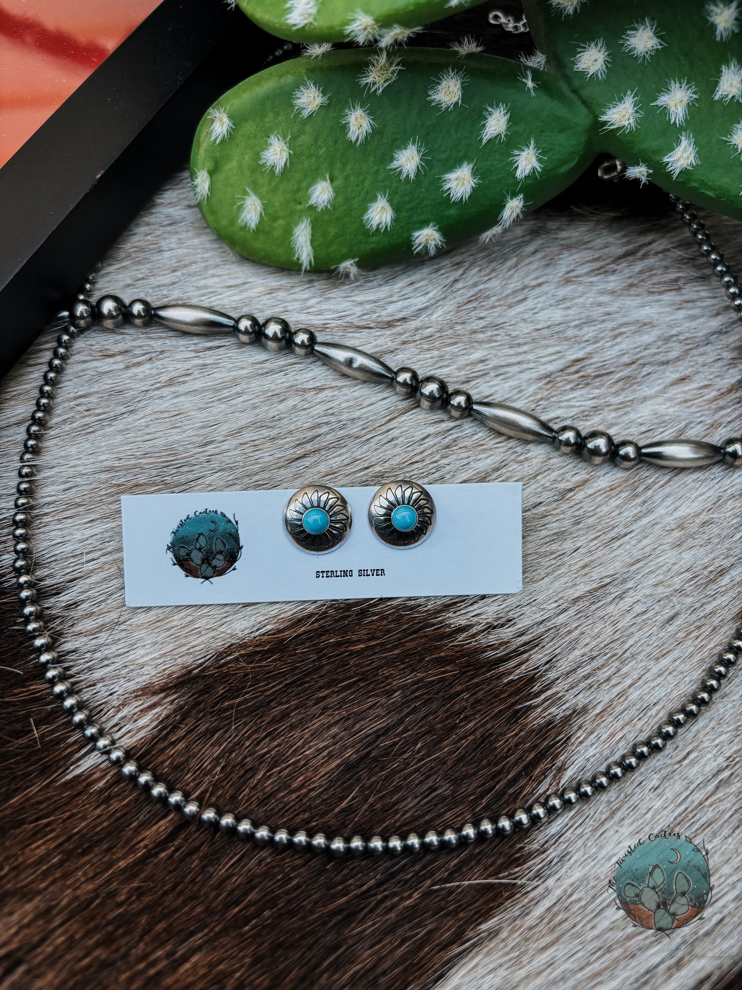Mini Concho Earrings