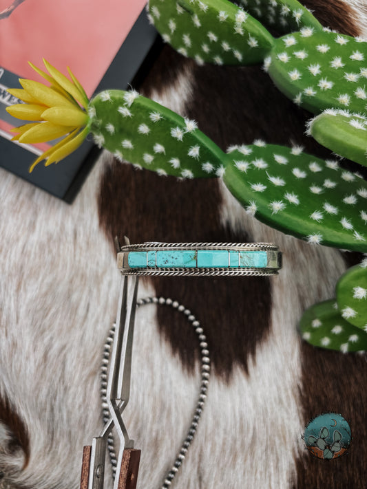 Navajo Handmade Sterling Bracelet