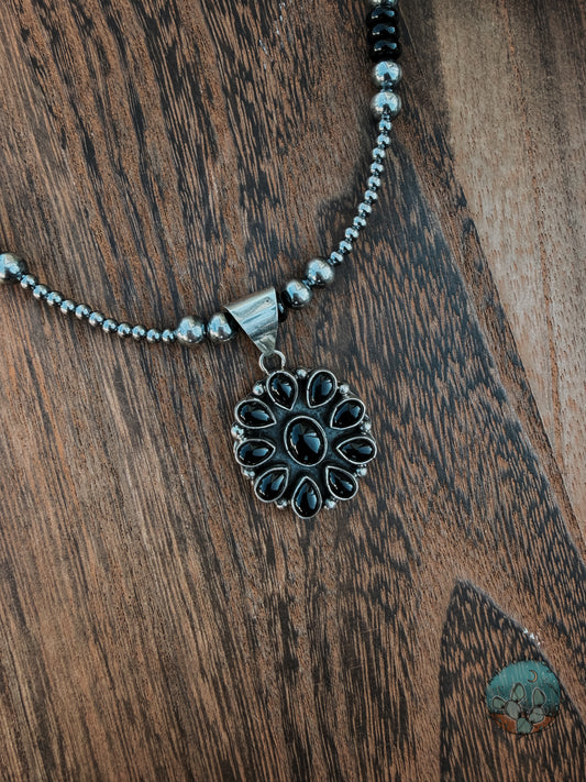 Onyx Cluster Pendant