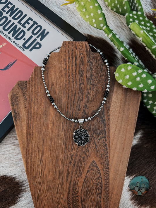 Onyx Cluster Pendant
