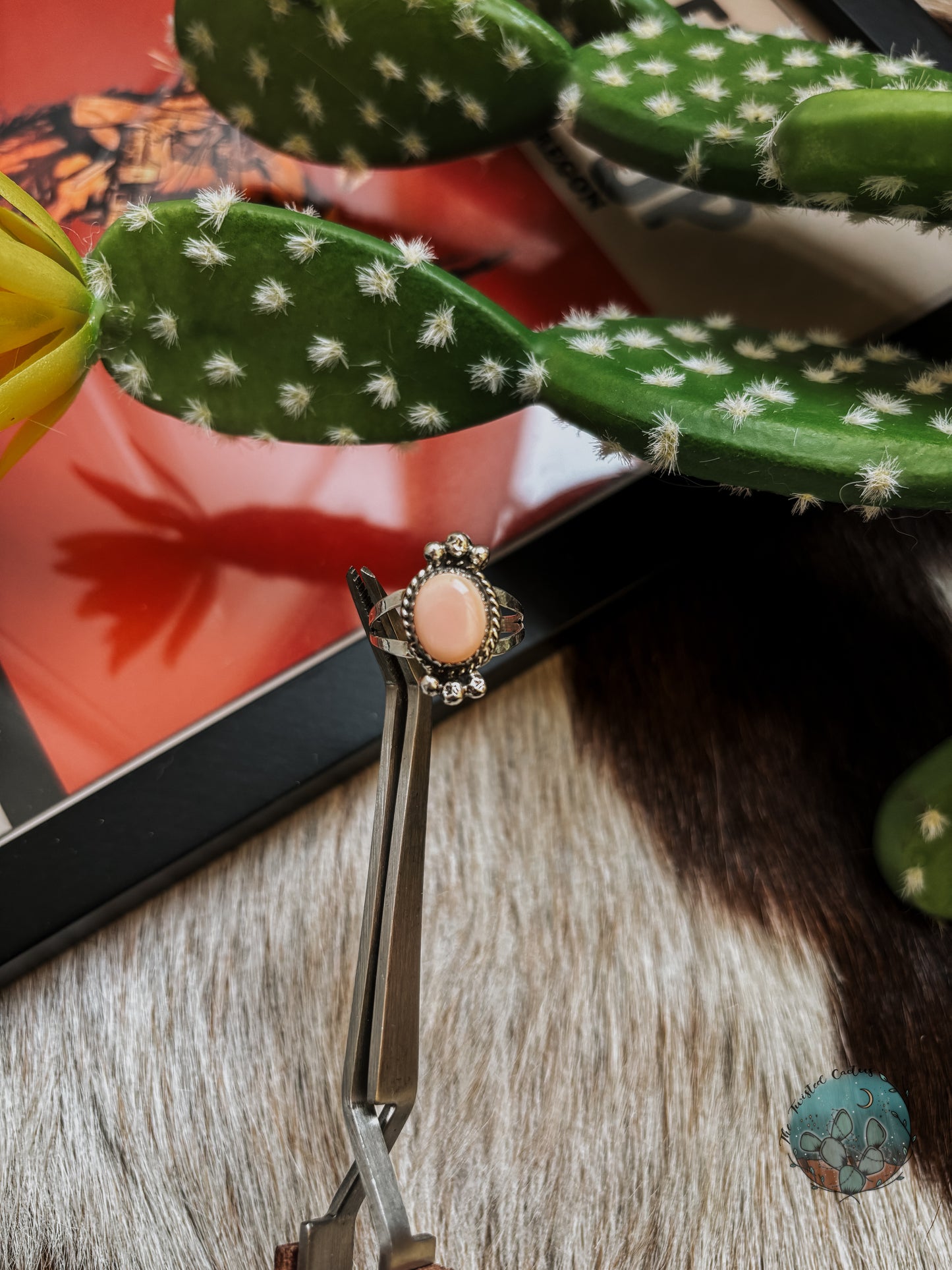 Pink Conch Ring