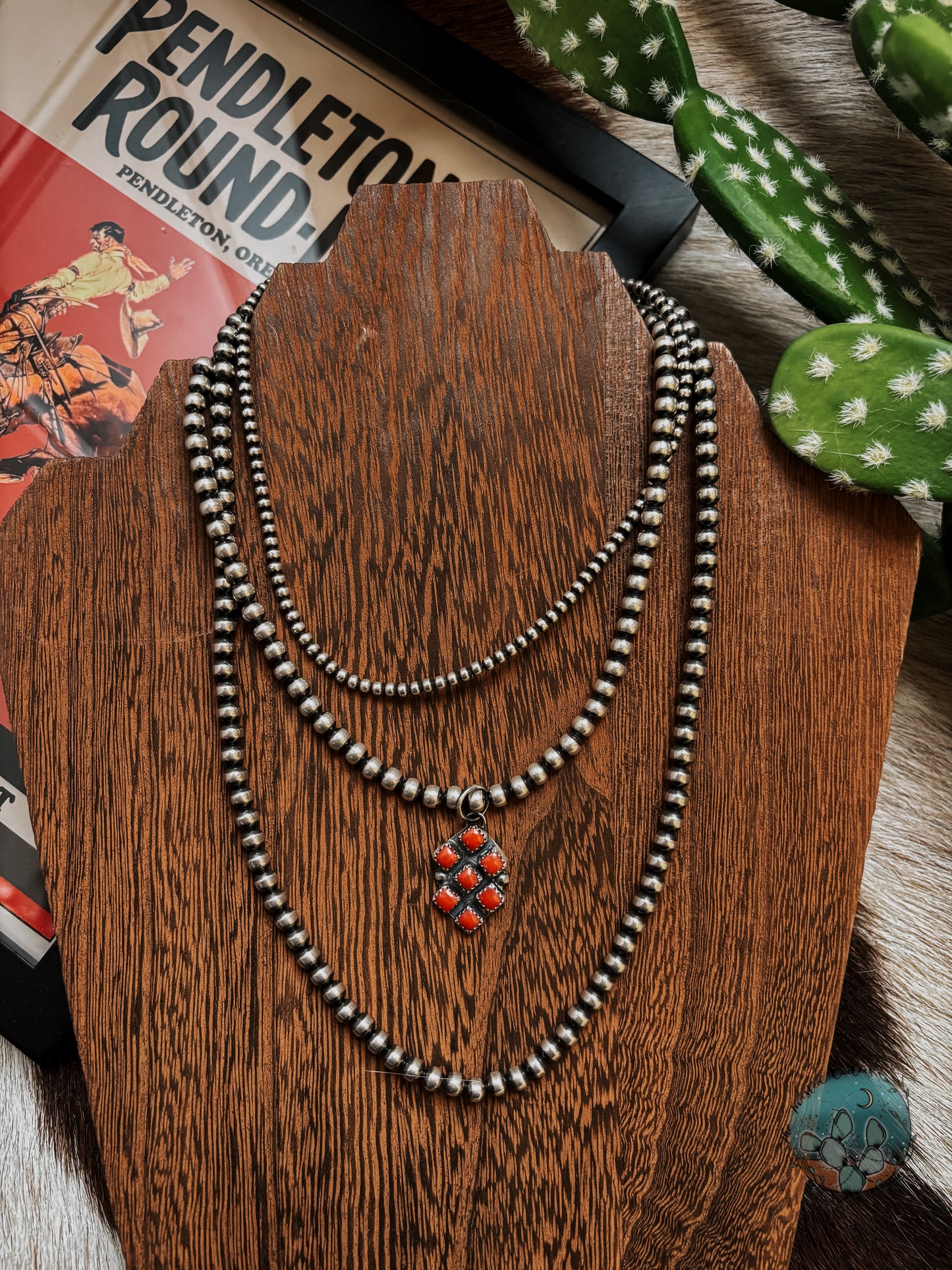 Square Cluster Pendant