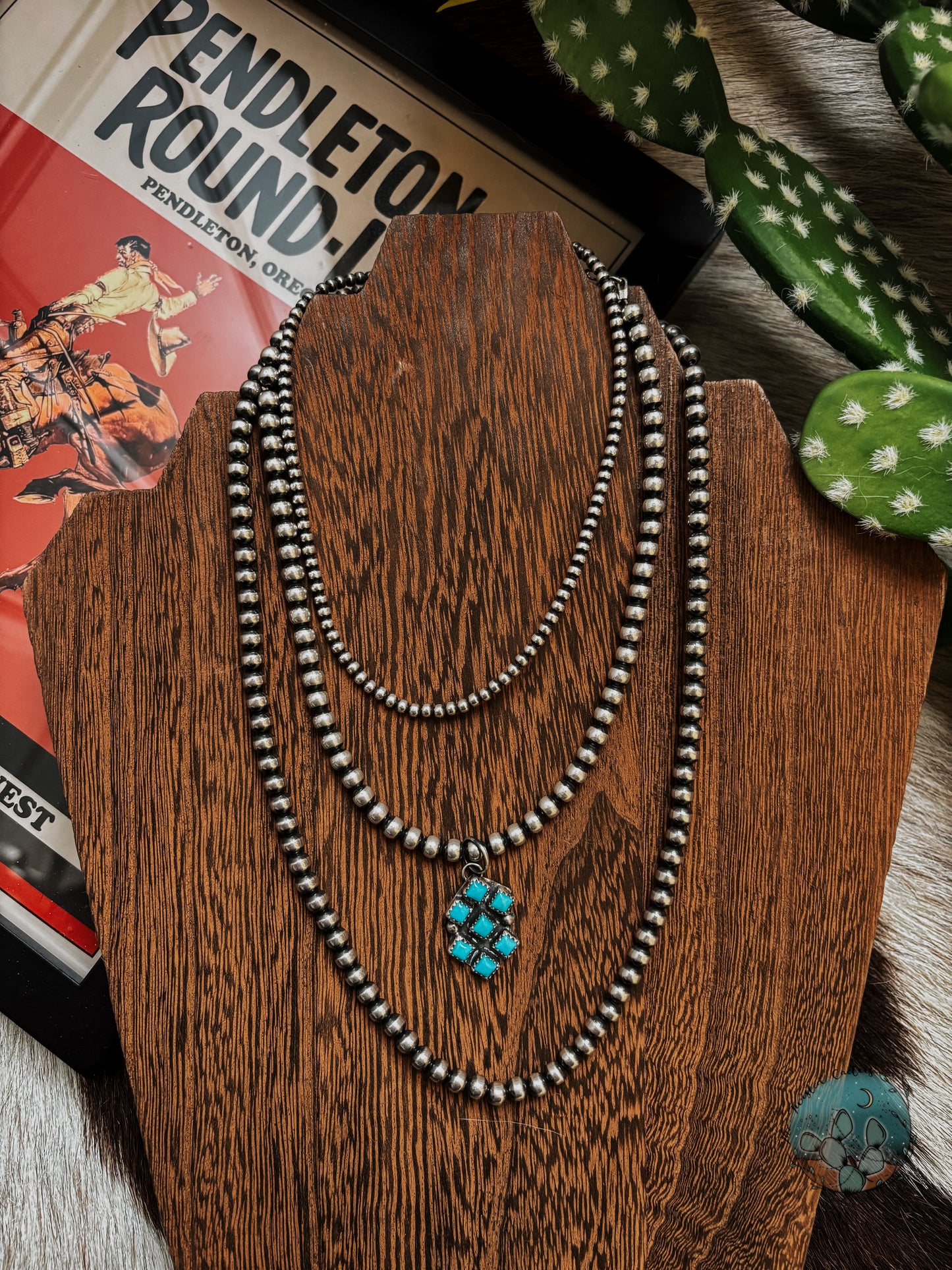 Square Cluster Pendant