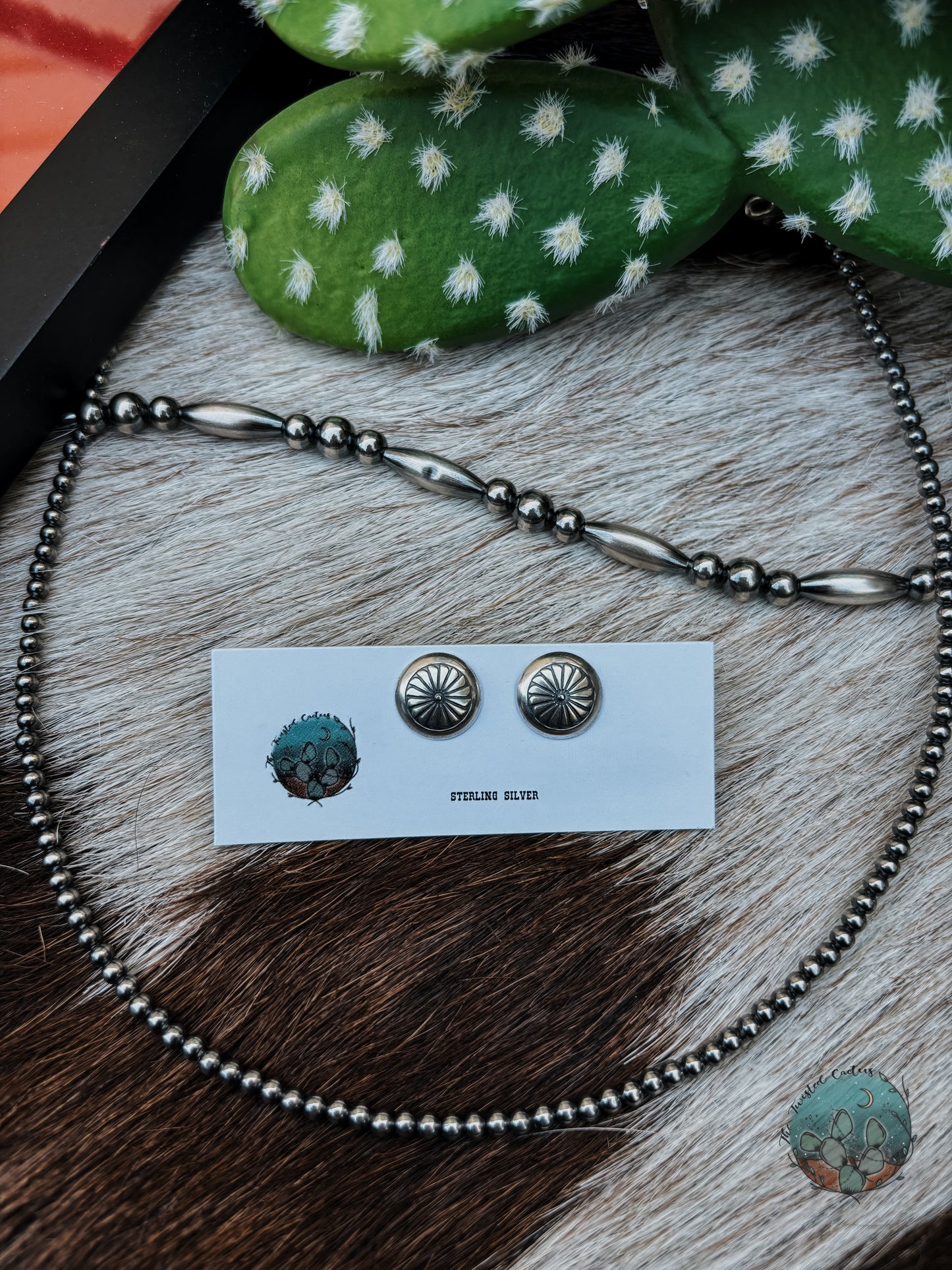 Mini Concho Earrings