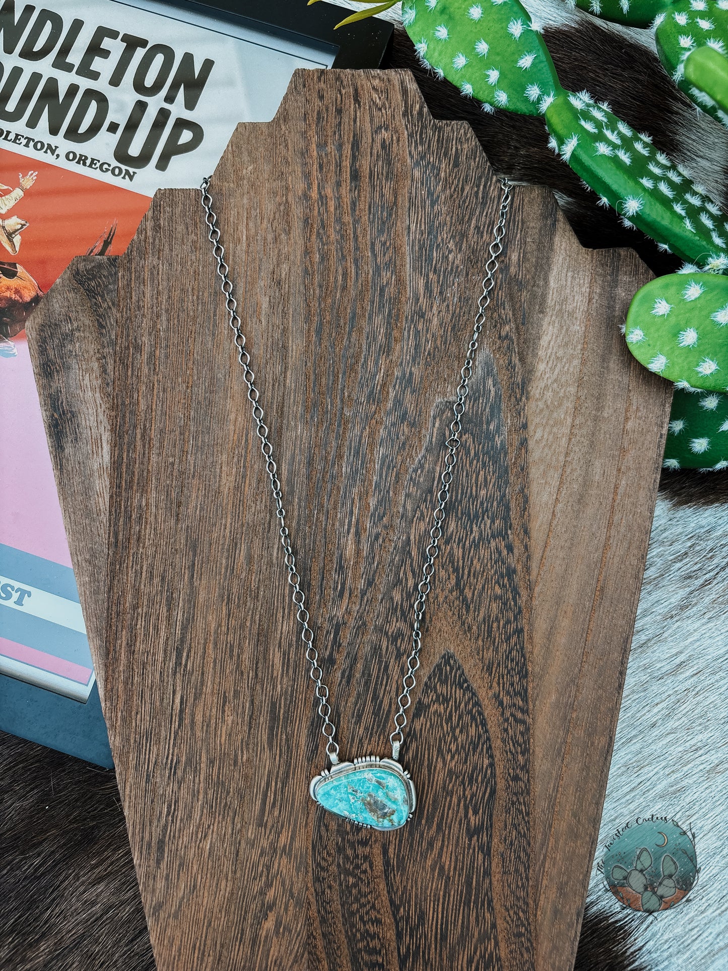Turquoise Chain Necklace