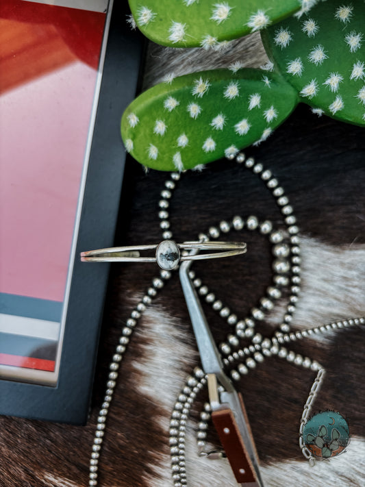 White Buffalo Mini Cuff