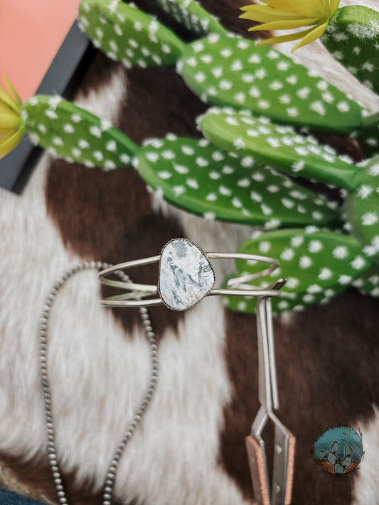 White Buffalo Cuff