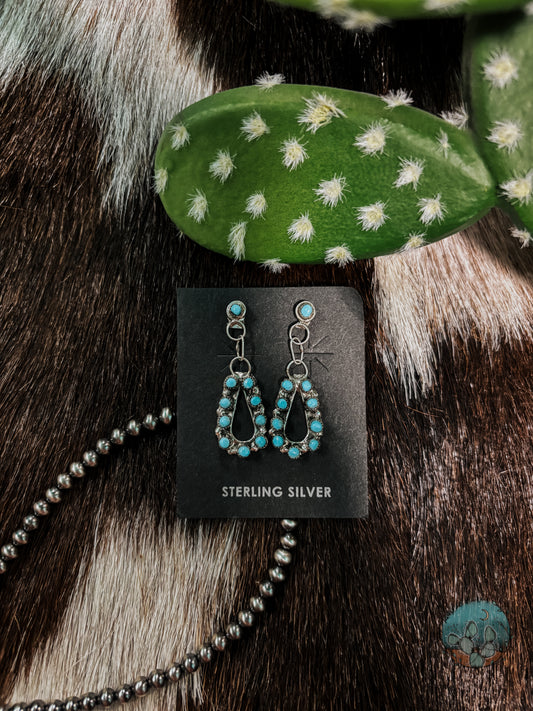 Zuni Teardrop Earrings