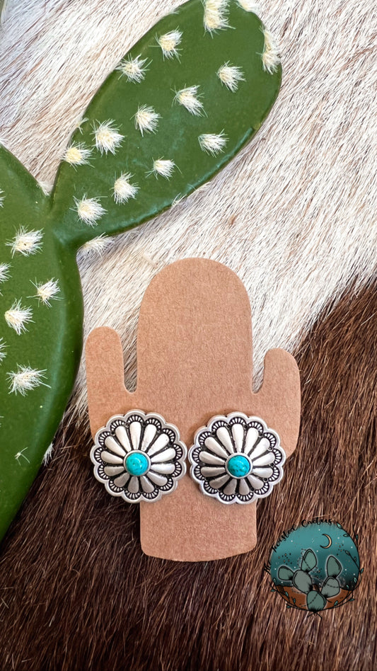 Concho Earrings